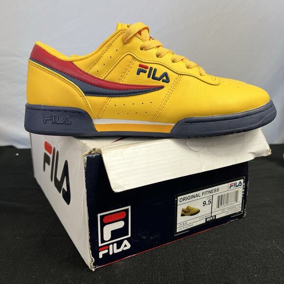 Men Shoes: Size 9.5 (FILA ORIGINAL FITNESS / 1FM00648-732) Yellow - Picture 8 of 8